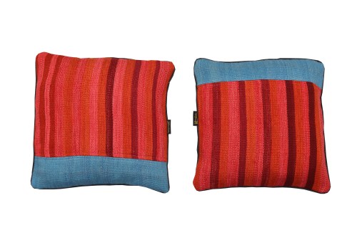 Handwoven Stripe Kilim Cushion