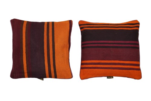 Handwoven Stripe Kilim Cushion