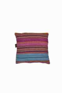 MG-11-45x45 Handvävt randigt kilim-kuddöverdrag