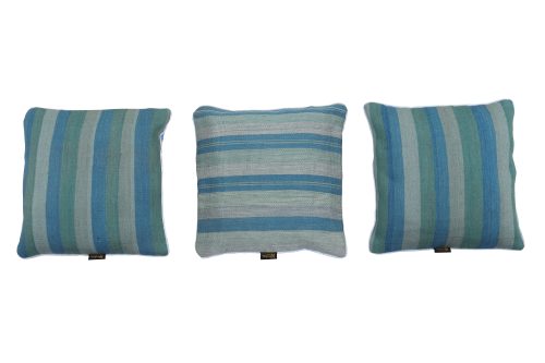 Handwoven Striped Kilim Cushion