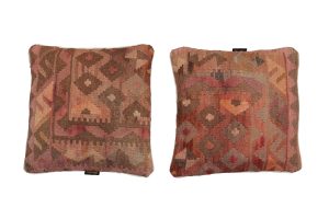 Handwoven Antique Tribal Kilim Cushion