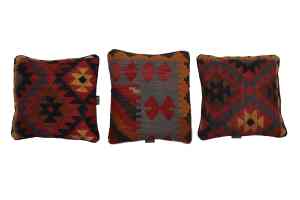 MG-142-45x45 Antika Kilim Yastık Kılıfı