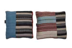 Multikleur Gestreepte Kilim Kussen