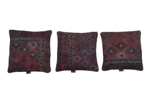 Handwoven Old Style Kilim Cushion