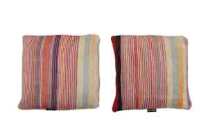 Multicolor Striped Kilim Cushion