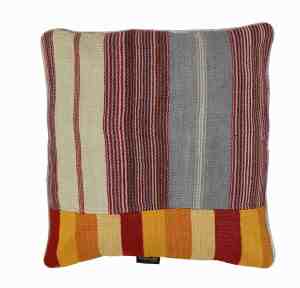 MG-15-50x50 Streifen Kilim Kissenhülle