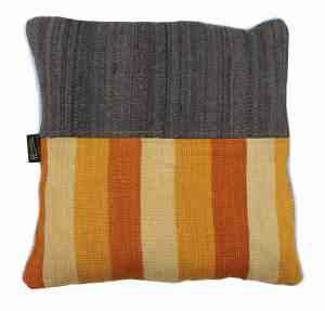 MG-23-45x45 Håndvævet Kilim Pude Betræk