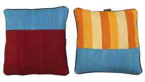 Housse de coussin Kilim tissée à la main