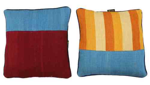 MG-49-45x45 Handvävd Kilim Kuddeöverdrag