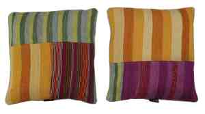 Housse de coussin Kilim tissée à la main