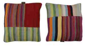 El Dokuması Kilim Yastık Kapağı