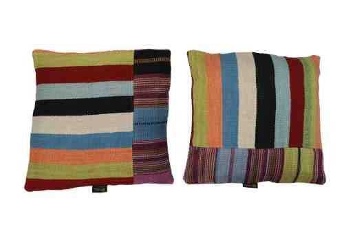 MG-60-50x50 Housse de coussin en kilim tissé à la main