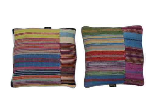 MG-66-45x45 Handvävt Kilim Kuddfodral