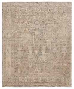 14044-299x247cm Zacht Art Deco Handgeknoopt Tapijt