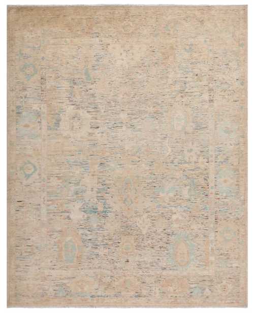 Authentic Art Deco Handmade Wool Rug