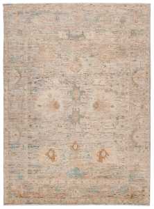 Tapis de zone Art Déco géométrique fait à la main