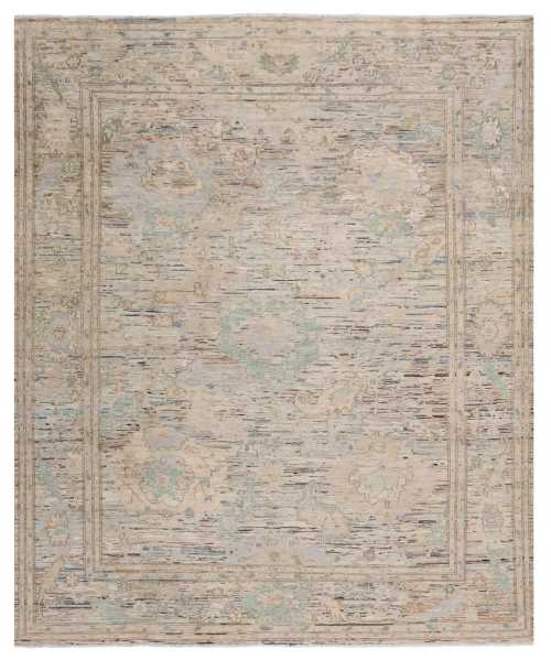 Superbe tapis Art Déco noué à la main