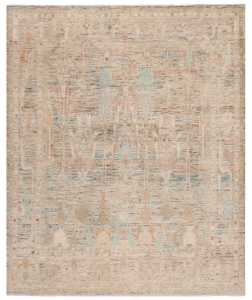 Exclusive Art Deco Handmade Wool Rug