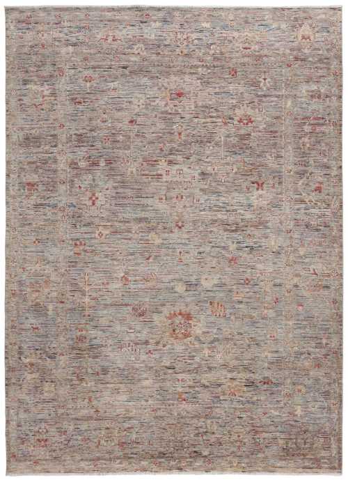 Tapis en laine afghan Art Déco fait main élégant