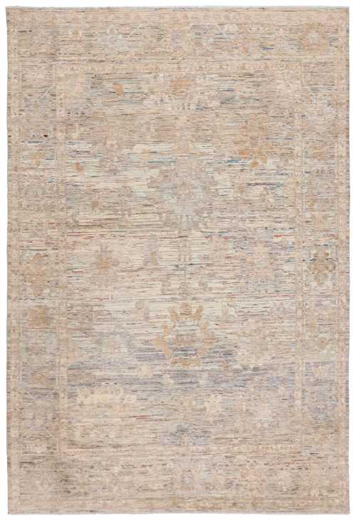Alfombra Art Decó moderna hecha a mano por artesanos
