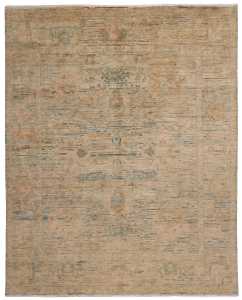 Handmade Art Deco Geometric Rug