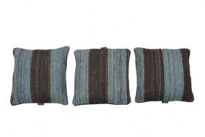 MG-205-45x45 Handgewebtes afghanisches Kelimkissen | Wollbezug