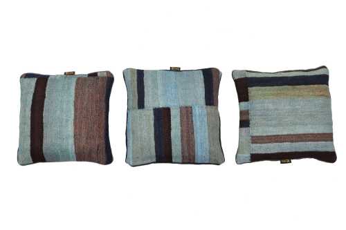 Housse de coussin kilim moderne tissée à la main