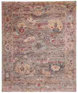 Handmade Art Deco Geometric Rug