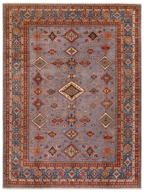 Handmade Afghan Super Qazak Heritage Rug