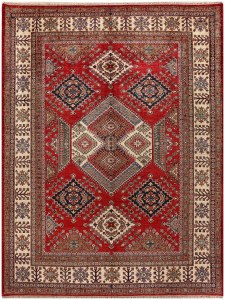 Super Kazak Handgefertigter Teppich
