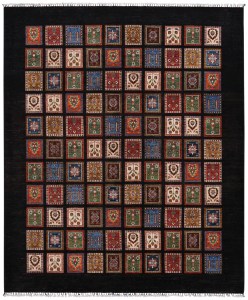 Tapis classique Bakhtiari afghan fait main