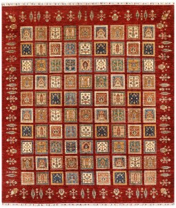 Handgemachter Afghan Bakhtiari Erbe Teppich