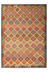 Original Handmade Afghan Tribal wool kilim Rug