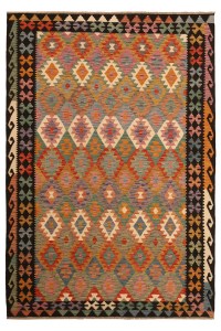 Original Handmade Afghan Tribal wool kilim Rug