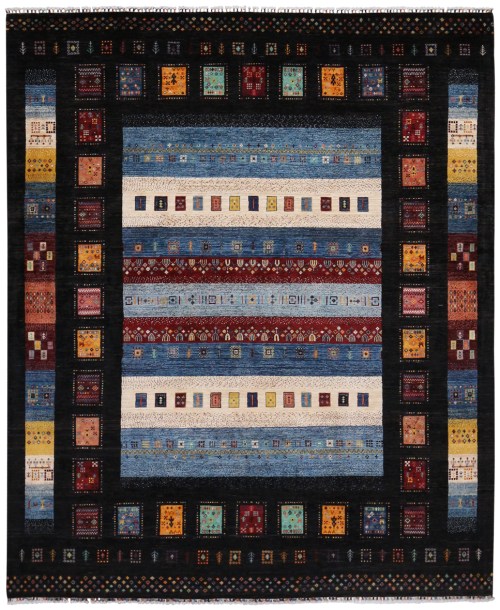 Tapis en laine Kashkuli afghan fait main