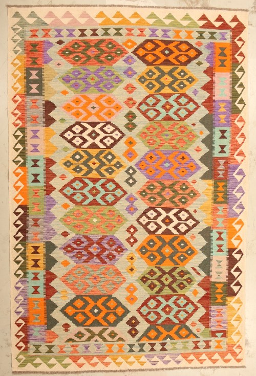Authentic Afghan Handwoven Traditional Kilim Rug