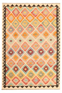 Authentic Afghan Handwoven Traditional Kilim Rug