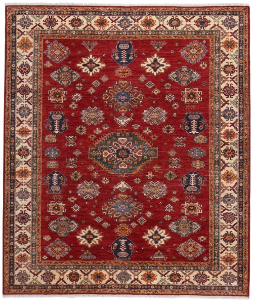 346x300x256cm1 Tapis fait main Super Kazak
