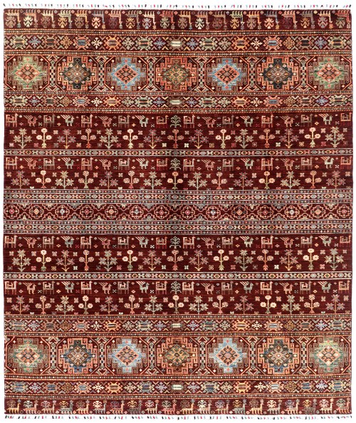 348-290x250cm (1) Tapis Afghan Khorjin fait à la main