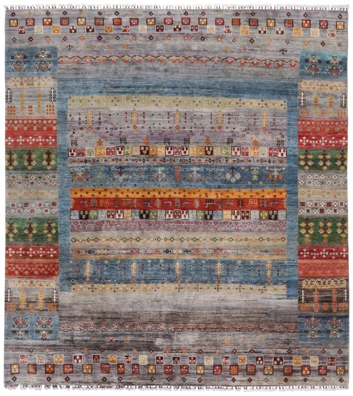 3638-270x247cm1 Tapis tribal Kashkuli afghan fait main