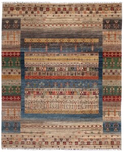 3639-305x250cm1 Håndlavet Kashkuli tribal traditionelt uldtæppe