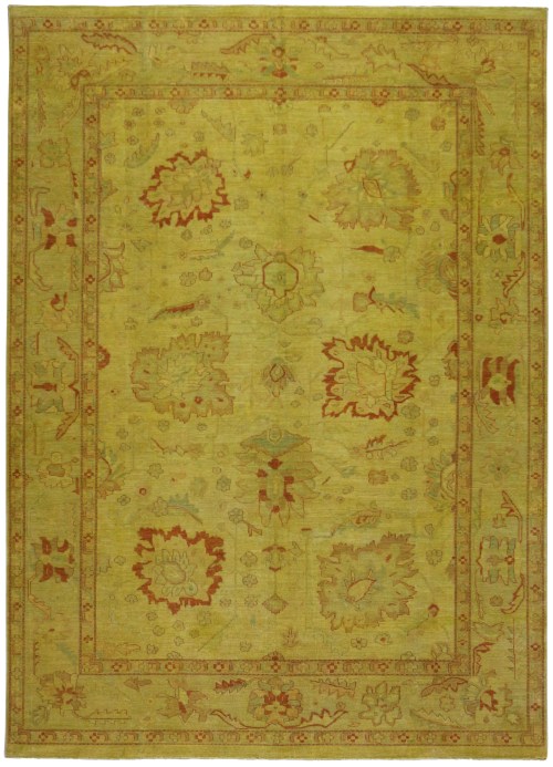 Hand-Knotted Afghan Ziegler Rug