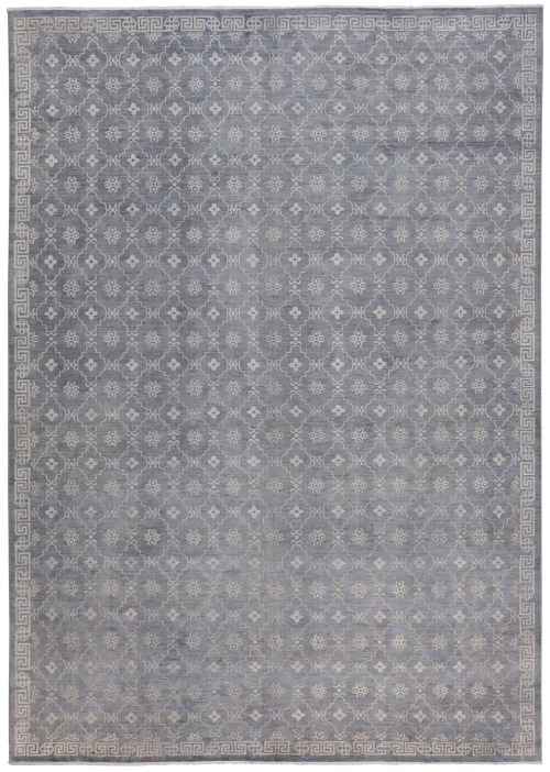 483-411x297cm Handmade Afghan Traditional Trellis Rug