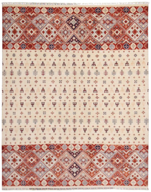 894-295x237cm1 Tapis luxueux Afghan fait main