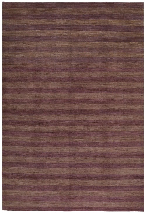 Handmade Afghan Modern Wool Rug