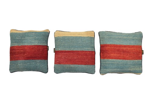 Housse de coussin kilim tissée à la main | Laine afghane