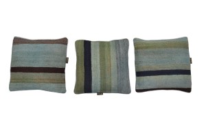 Funda de almohada auténtica afgana de kilim decorativa