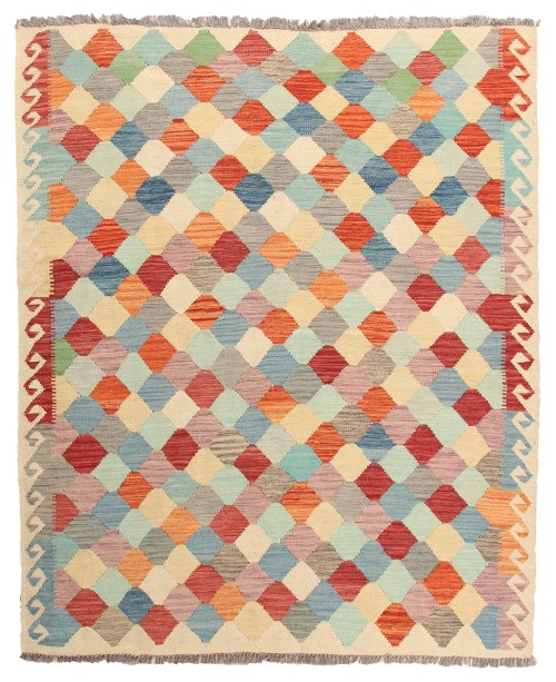Exclusive Tribal Traditional Handmade Wool Kilim Rug