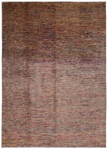 2364-417x305cm Hand-Knotted Afghan Stripe Rug