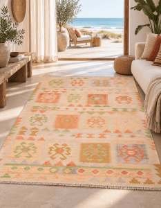 Exclusive Tribal Traditional Handmade Wool Kilim Rug